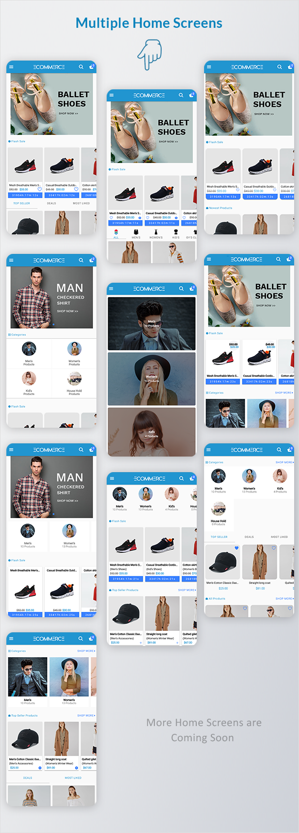 React Ecommerce - Universal iOS & Android Ecommerce / Store Full Mobile App with PHP Laravel CMS - 6