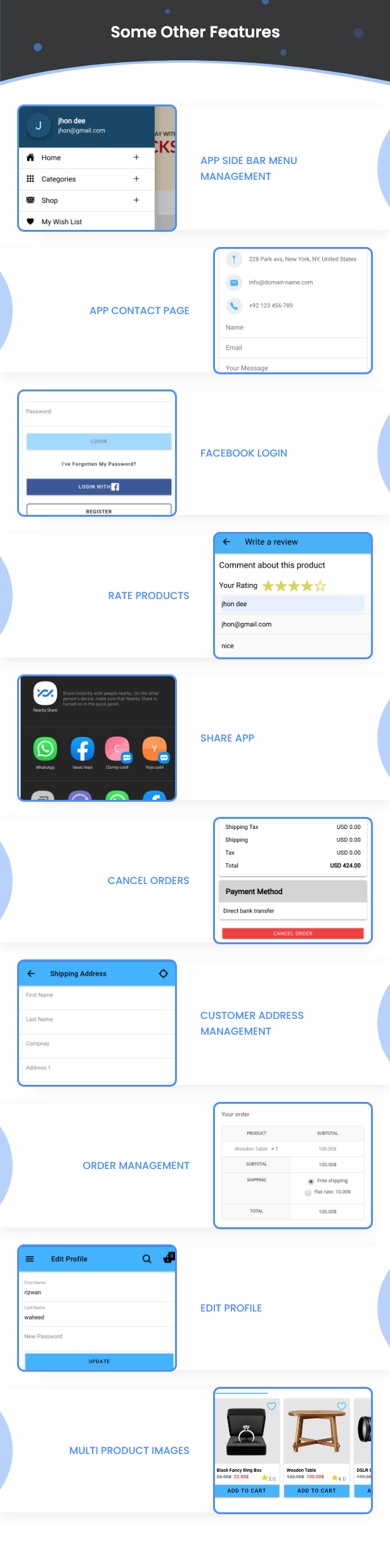 Ionic React Woocommerce - Universal Full Mobile App Solution for iOS & Android / WordPress Plugins - 27