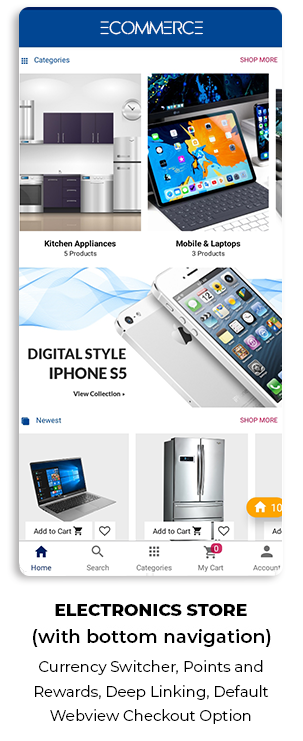 Ionic React Woocommerce - Universal Full Mobile App Solution for iOS & Android / WordPress Plugins - 40